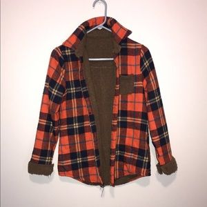Tan fleece flannel!!